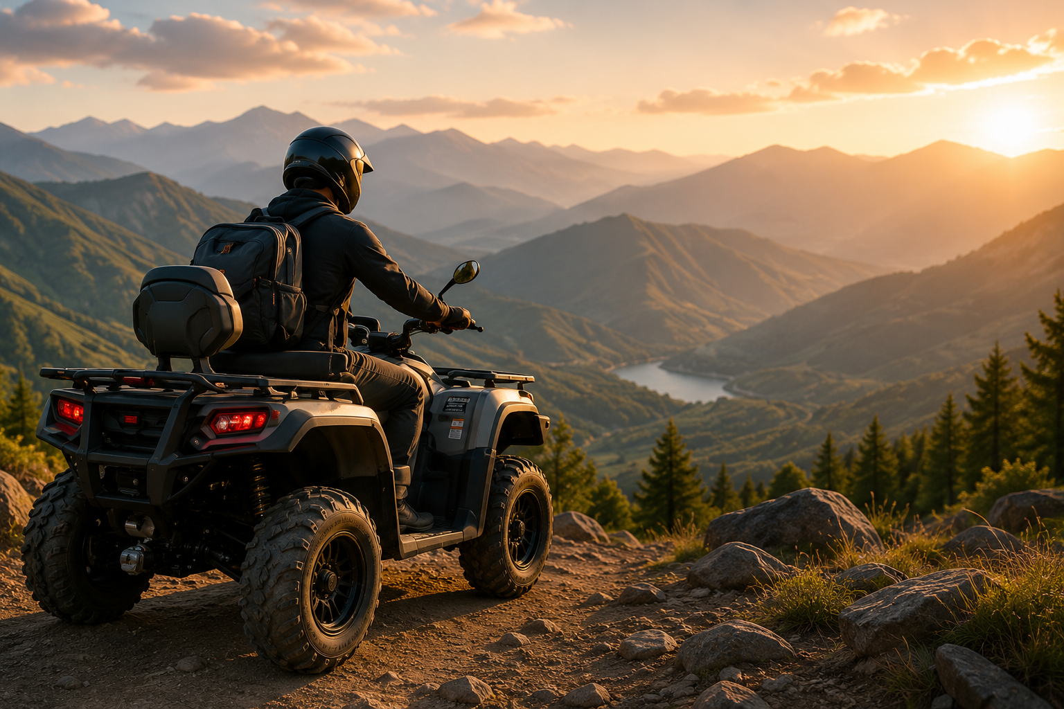 ATV for outdoor and recreational use